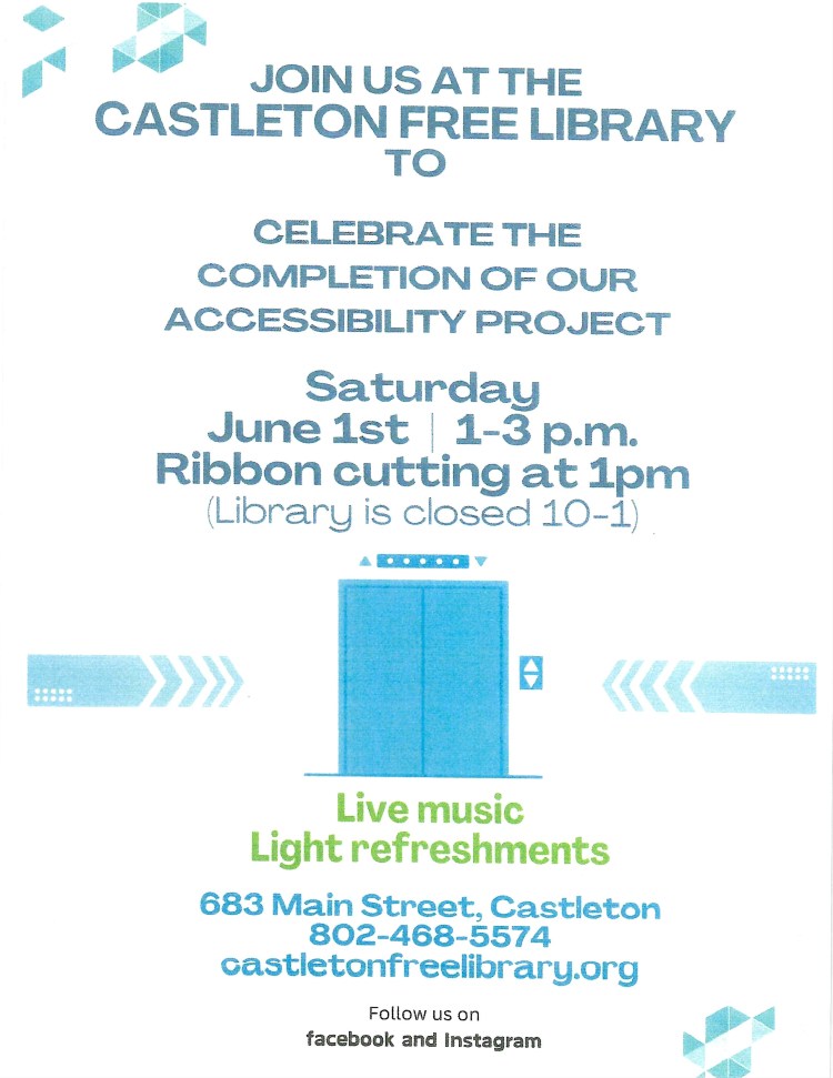 Castleton Free LibraryCastleton Free LibraryA small friendly library in ...